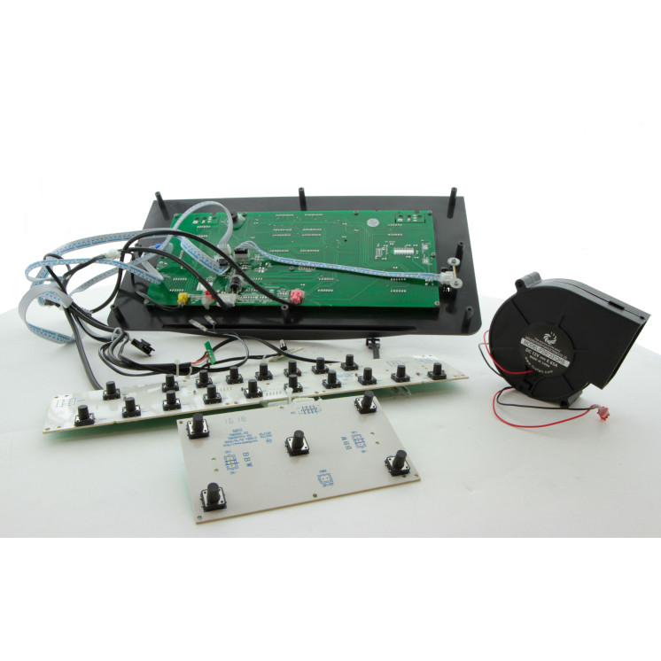 PCB monitor c/pegatina&carcasa