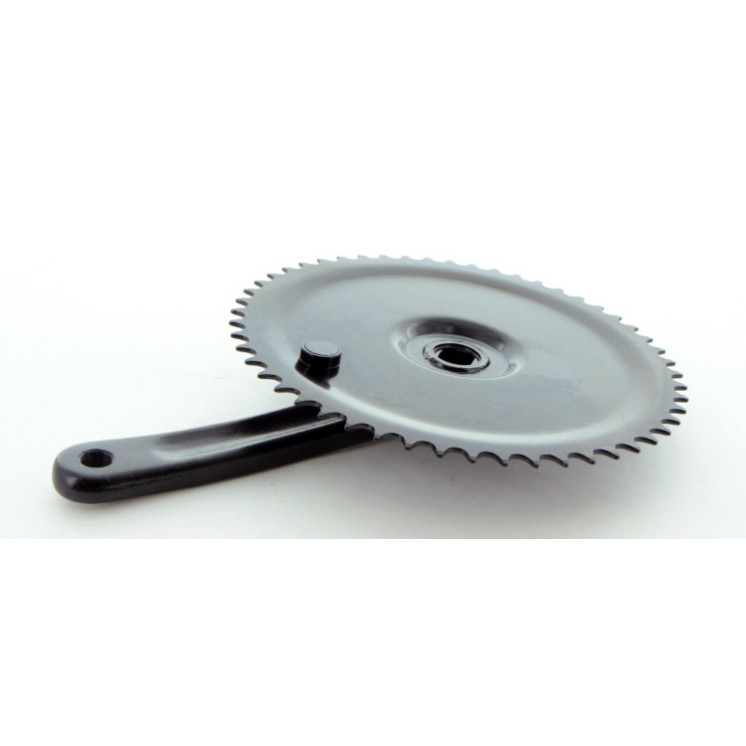 Righ crank with plate